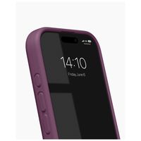 iDeal of Sweden Coque Soft Swirl Silicone MagSafe Apple iPhone 16 Pro - Velvet Plum