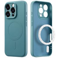 imoshion Coque Couleur avec MagSafe Apple iPhone 16 Pro - Smoke Green
