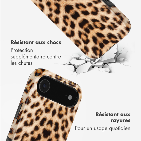 Selencia Coque arrière Vivid avec MagSafe Apple iPhone Air - Wild Leo