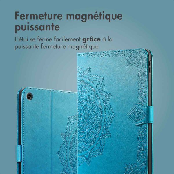imoshion Coque tablette Samsung Galaxy Tab A9 Plus - Turquoise