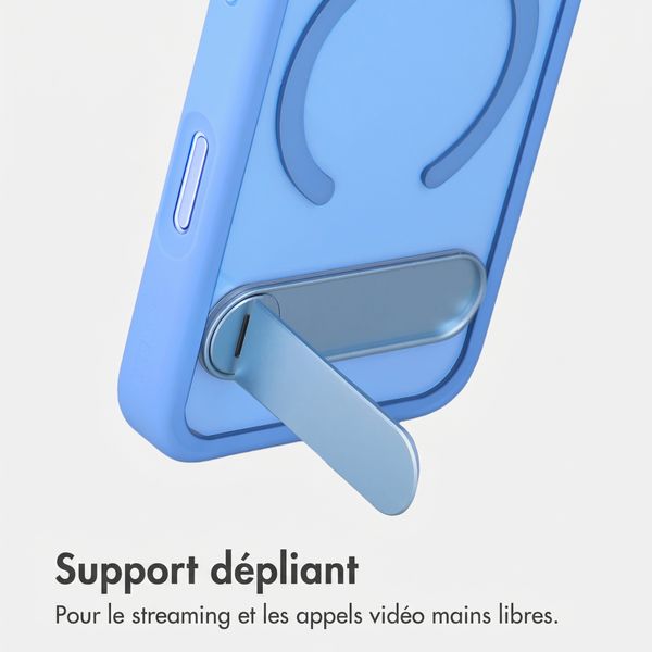 Accezz Coque arrière Hold avec MagSafe Apple iPhone 18 Pro / 17 Pro - Light Blue