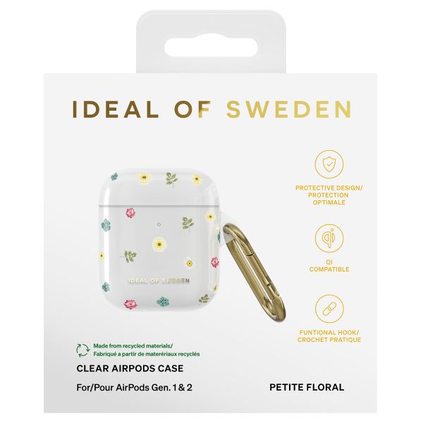 iDeal of Sweden Coque Clear Apple AirPods 1 / 2 - Petite Floral