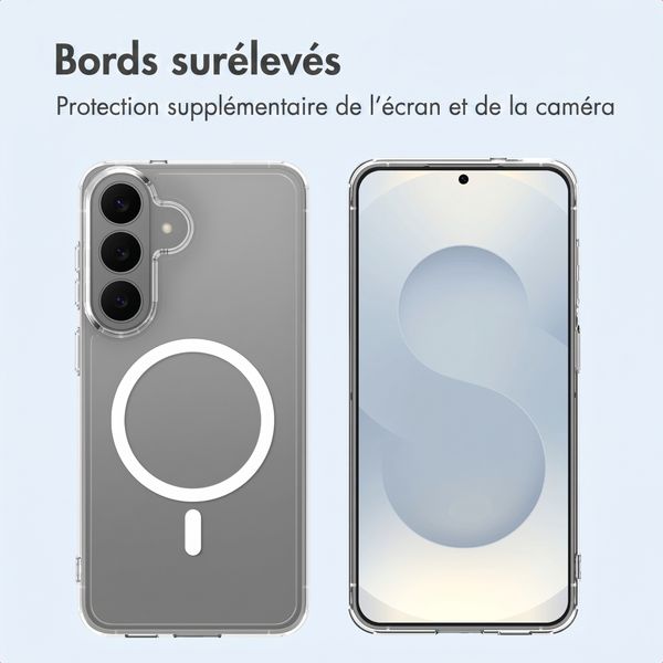 imoshion Coque arrière de protection avec MagSafe Samsung Galaxy S26 FE - Transparent