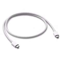 Apple ﻿Thunderbolt 3 Cable - Câble de charge pour Apple MacBooks - 0,8 mètres - Blanc