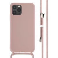imoshion Coque en silicone avec cordon Apple iPhone 11 Pro - Sand Pink