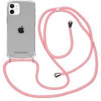 imoshion Coque arrière transparente avec cordon Apple iPhone 12 Mini - Rose