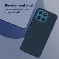 imoshion Coque Couleur Motorola Moto G57 Power - Bleu foncé