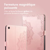 imoshion Coque tablette Samsung Galaxy Tab A11 Plus - Rose Gold