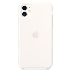 Apple Coque en silicone Apple iPhone 11 - White