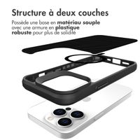 imoshion Rugged Hybrid Carbon Case avec MagSafe Apple iPhone 14 Pro - Noir