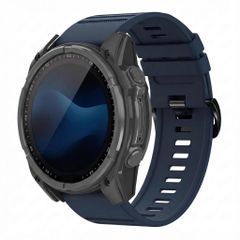 imoshion Bracelet QuickFit® Stripe en silicone  - Connexion Garmin 26 mm - Bleu foncé