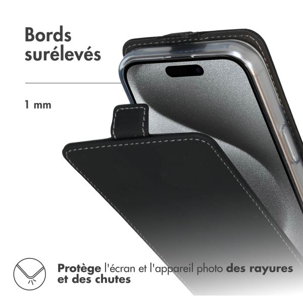 Accezz Étui à rabat Apple iPhone 16 Pro Max - Noir