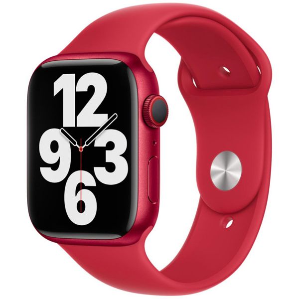 Apple 3 Pack Bracelet Sport pour Apple Watch | 38/40/41 mm - Taille S/M/L - Abyss Blue/ Bright Green/ (Product)RED