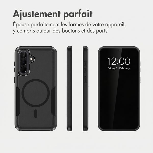 imoshion Coque arrière avec MagSafe Samsung Galaxy A57 (5G) - Noir