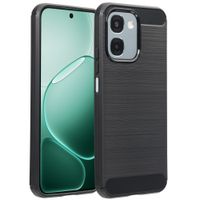imoshion Coque Brushed Oppo A6 (5G) - Noir
