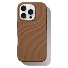 iDeal of Sweden Coque Soft Swirl Silicone MagSafe Apple iPhone 16 Pro - Salted Caramel