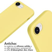 imoshion Coque en silicone avec cordon Apple iPhone 17e / 16e - Jaune