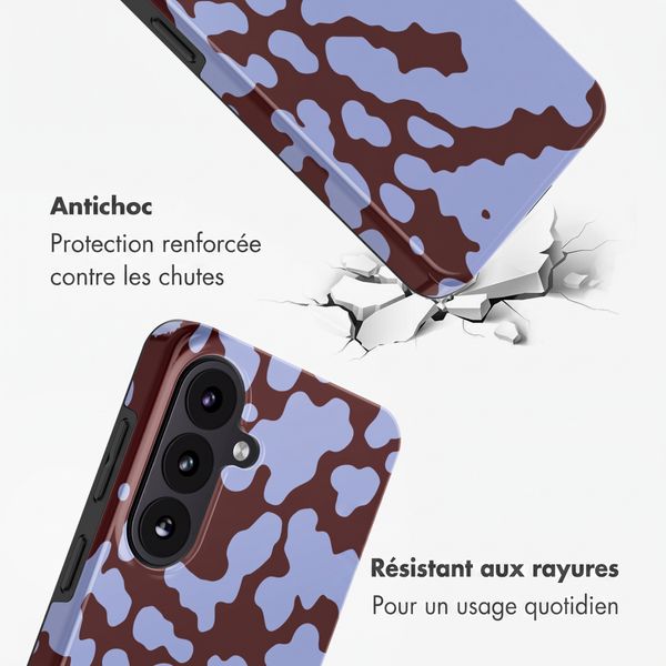 Selencia Coque arrière Vivid avec MagSafe Samsung Galaxy S26 FE - Moo'd Lavender Glow
