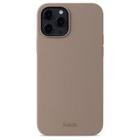 Holdit Coque Silicone Apple iPhone 12 (Pro) - Mocha Brown
