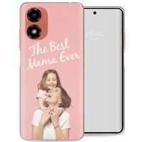 Concevez votre propre coque transparente Motorola Moto G04 / G24 / G24 Power - Transparent