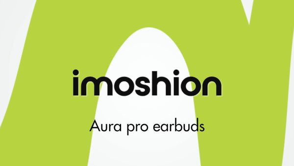 imoshion Aura Pro Écouteurs intra-auriculaires sans fil - Réduction active du bruit (ANC) - Blanc