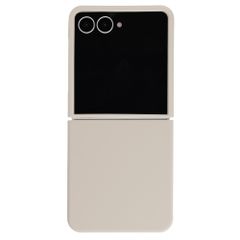 Accezz Coque Liquid Silicone avec MagSafe Samsung Galaxy Z Flip 8 - Stone