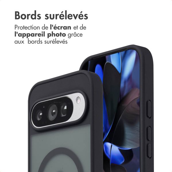 imoshion Coque Color Guard avec MagSafe Google Pixel 9 / 9 Pro / 10 / 10 Pro - Noir