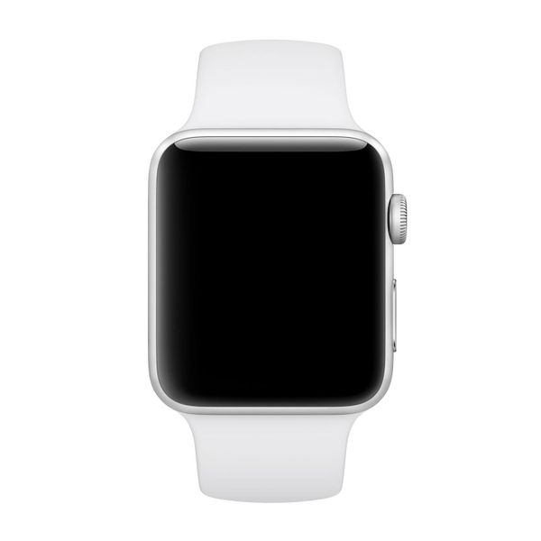 Apple Bracelet Sport Apple Watch | 38/40/41/42 mm - Taille M/L - Blanc