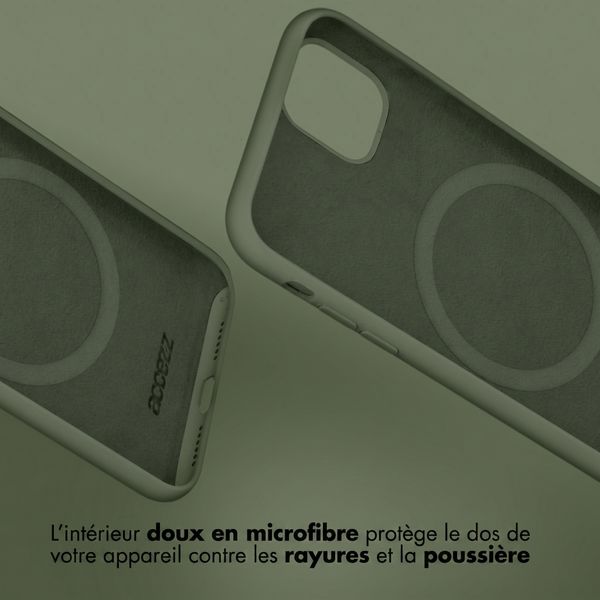 Accezz Coque Liquid Silicone Samsung Galaxy A27 (5G) - Cooper Green