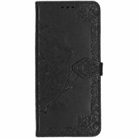 Etui de télephone portefeuille Mandala Samsung Galaxy S10 - Noir