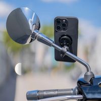 SP Connect Support de téléphone Mirror Mount Pro SPC+ pour scooter / moto - Fixation sur rétroviseur - Noir