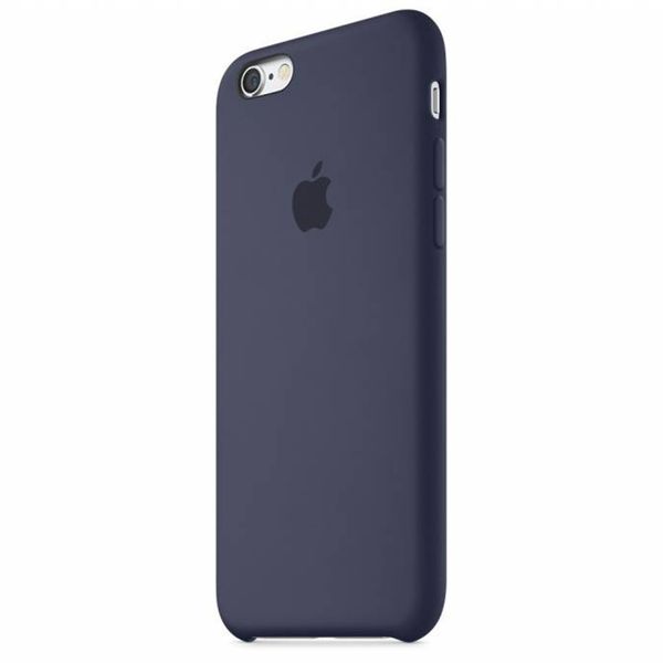 Apple Coque en silicone Apple iPhone 6 / 6s - Midnight Blue