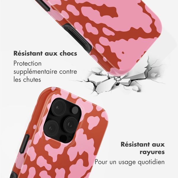 Selencia Coque arrière Vivid avec MagSafe Apple iPhone 16 Pro - Moo’d Blush Pink