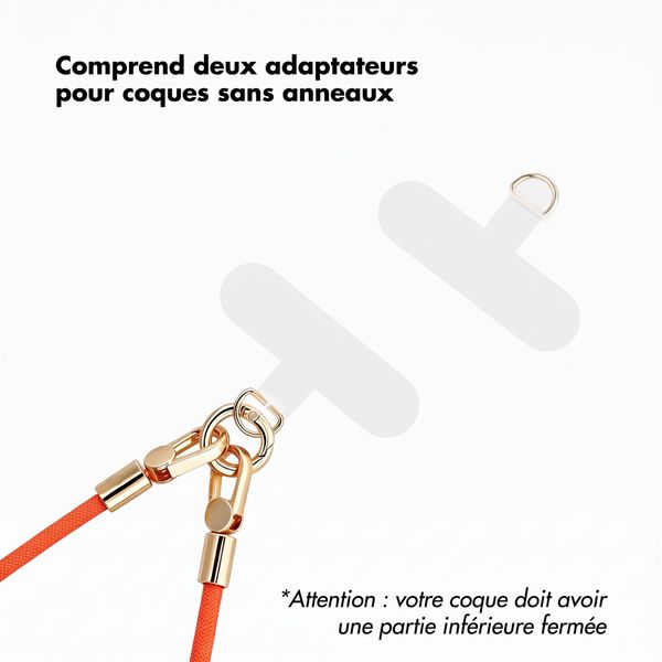 Selencia Bracelet universel avec 2 crochets - Burnt Sienna