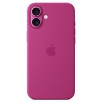 Apple Coque en silicone MagSafe Apple iPhone 16 Plus - Fuchsia