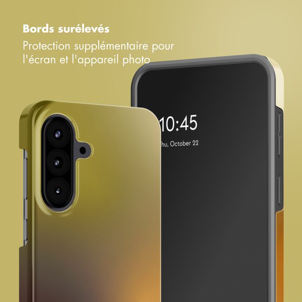 Selencia Coque arrière Vivid Samsung Galaxy A57 (5G) - Gradient Olive Dust