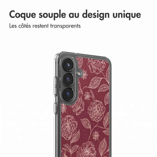 imoshion Coque Design Samsung Galaxy S25 FE - Deep Rose