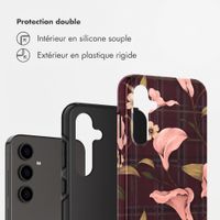 Selencia Coque arrière Vivid Samsung Galaxy S24 FE - Autumn Muse