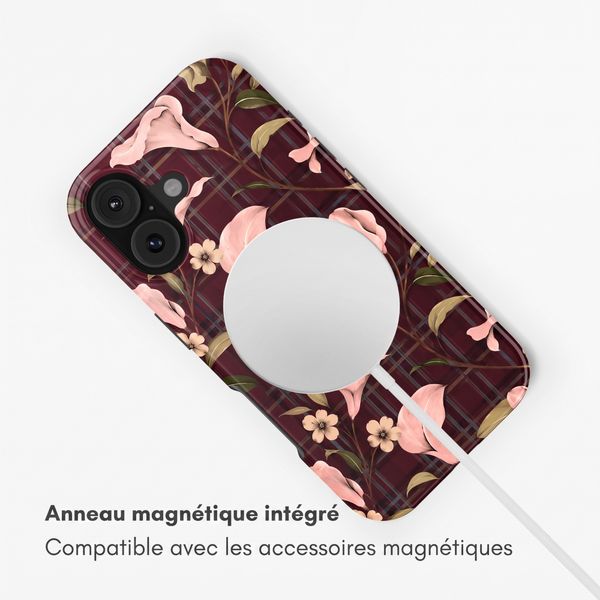 Selencia Coque arrière Vivid avec MagSafe Apple iPhone 17 - Autumn Muse