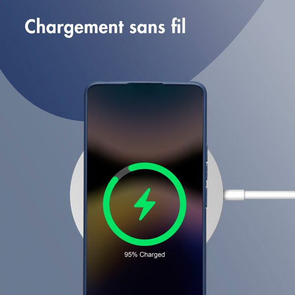 imoshion Coque Couleur Xiaomi Redmi Note 14 Pro (4G) - Bleu foncé