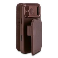 Decoded Portefeuille détachable 2 en 1 en cuir MagSafe Apple iPhone 17 Pro Max - Chocolate Brown