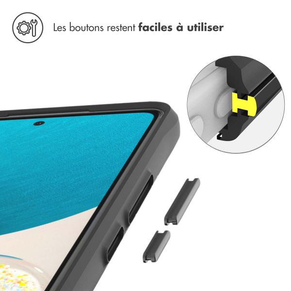 imoshion Coque Rugged Hybrid Samsung Galaxy A53 - Noir