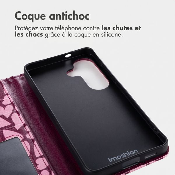 imoshion Étui de télephone portefeuille Design Samsung Galaxy S26 - Hearty Blush