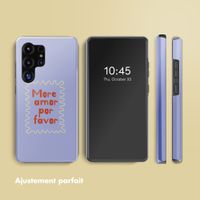 Selencia Coque arrière Vivid Samsung Galaxy S25 Ultra - More Amor