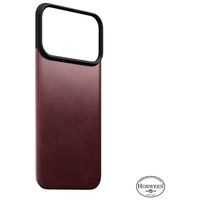 Nomad Magnetic Leather Backside Apple iPhone 18 Pro / 17 Pro - Burgundy
