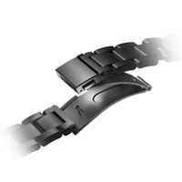 Uniq Bracelet Osta en acier avec maillons auto-ajustables Apple Watch | 44/45/46/49 mm - Midnight Black