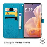 imoshion Etui de télephone Mandala Motorola Moto G85 - Turquoise