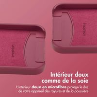 imoshion Coque arrière Color avec cordon amovible et MagSafe Apple iPhone 14 Pro - Raspberry