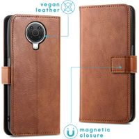 imoshion Étui de télephone portefeuille de luxe Nokia G10 / G20 - Marron