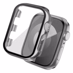 imoshion Coque rigide brillante à couverture complète Apple Watch 1 / 2 / 3 - 42 mm - Argent
